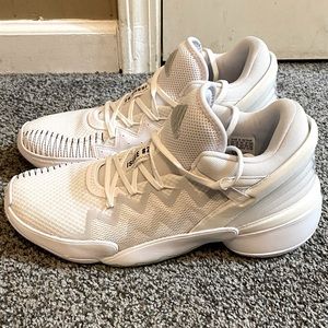 Men’s Adidas D.O.N. issue #2 white, size 9.5